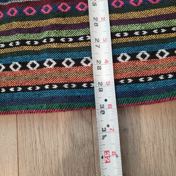 Guo Guo Size XL Sweater Fleece Lined Boho Bohemian - Picture 10 of 11